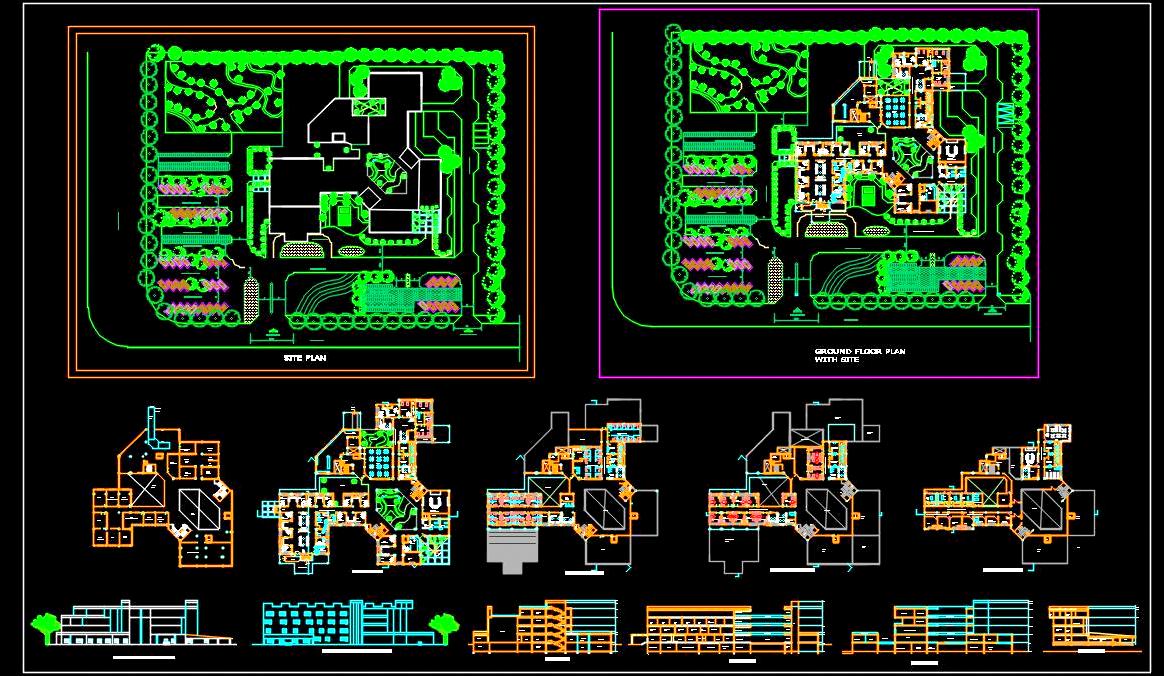 Hospital Floor Plan Dwg Free Download inspire referances